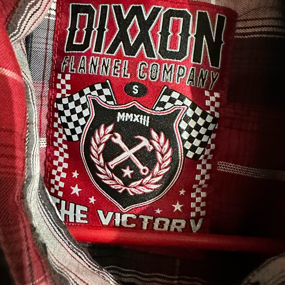 DIXXON Red and Black Flannel